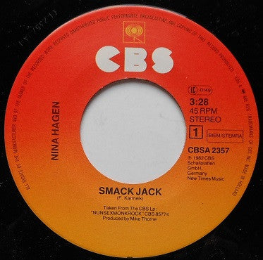 Nina Hagen : Smack Jack (7", Single)