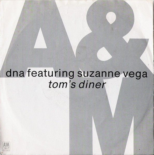 DNA Featuring Suzanne Vega : Tom's Diner (7", Single)