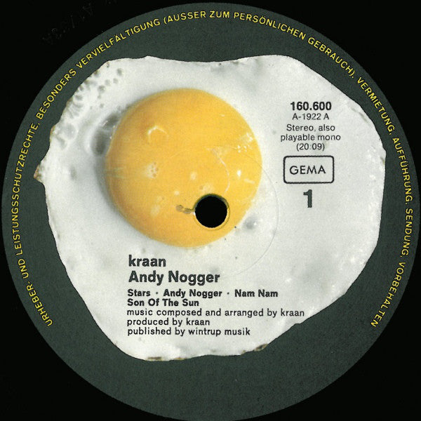 Kraan : Andy Nogger (LP, Album, RP)