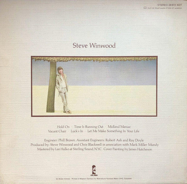 Steve Winwood : Steve Winwood (LP, Album)