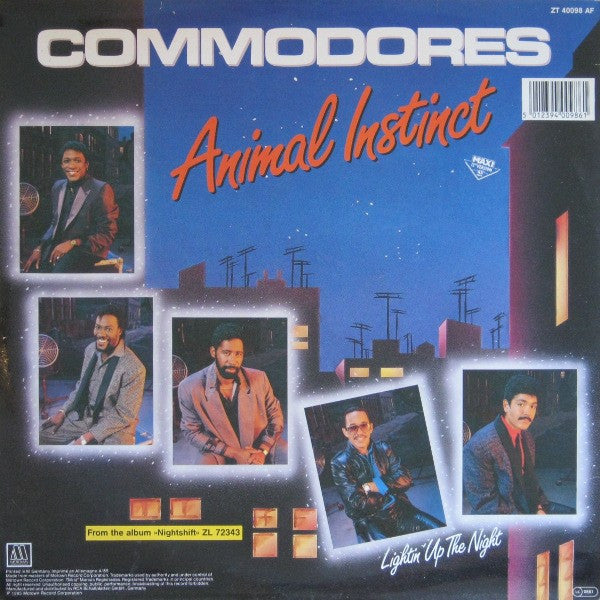 Commodores : Animal Instinct (12", Maxi)