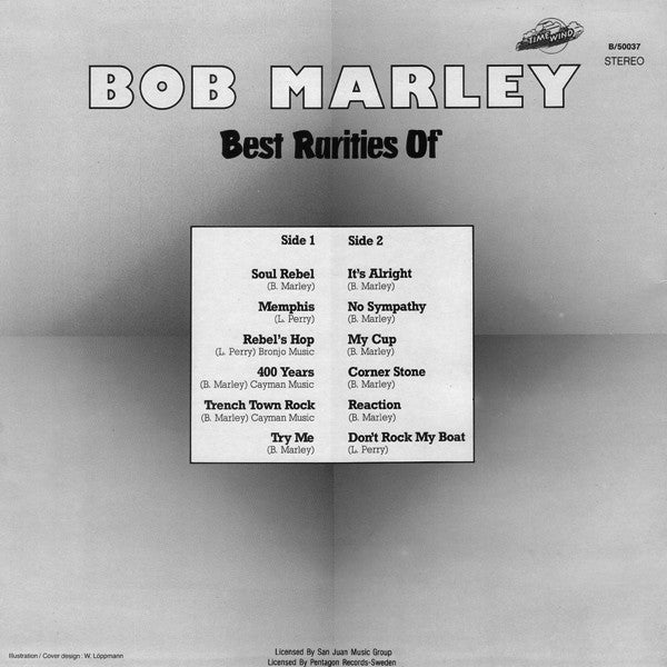 Bob Marley : Best Rarities Of (LP, Comp, Red)