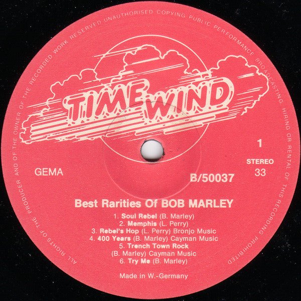 Bob Marley : Best Rarities Of (LP, Comp, Red)