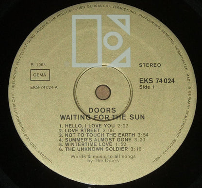 The Doors : Waiting For The Sun (LP, Album)