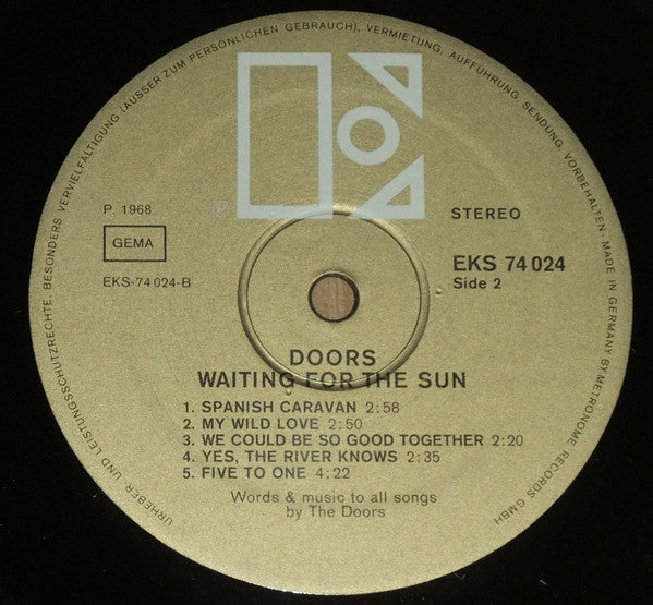 The Doors : Waiting For The Sun (LP, Album)