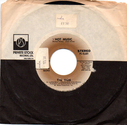 The Mob (2) : I Can't Stop This Love Song / Hot Music (7", Single)