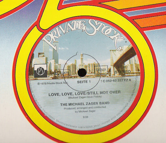 The Michael Zager Band : Love, Love, Love / Still Not Over / Freak (12", Maxi)