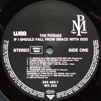 The Pogues : If I Should Fall From Grace With God (LP, Album)