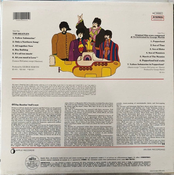 The Beatles : Yellow Submarine (LP, Album, RE)