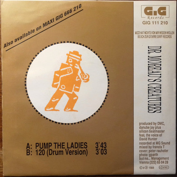 Dr. Moreau's Creatures* : Pump The Ladies (7")