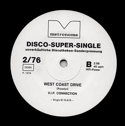 V.I.P. Connection : Please Love Me Again / West Coast Drive (12")