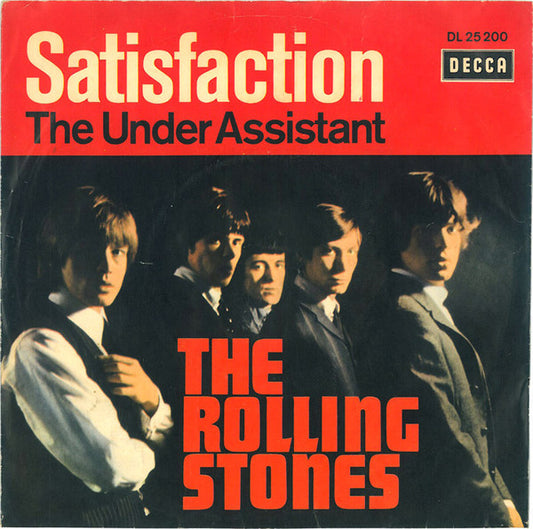 The Rolling Stones : Satisfaction (7", Single, Mono)