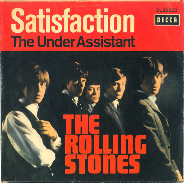 The Rolling Stones : Satisfaction (7", Single, Mono)