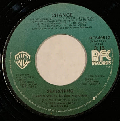 Change : Searching / It's A Girl's Affair (7", Win)