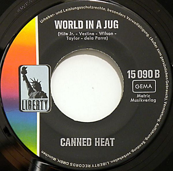 Canned Heat : On The Road Again (7", Single)