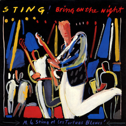 Sting : Bring On The Night (2xLP, Album)