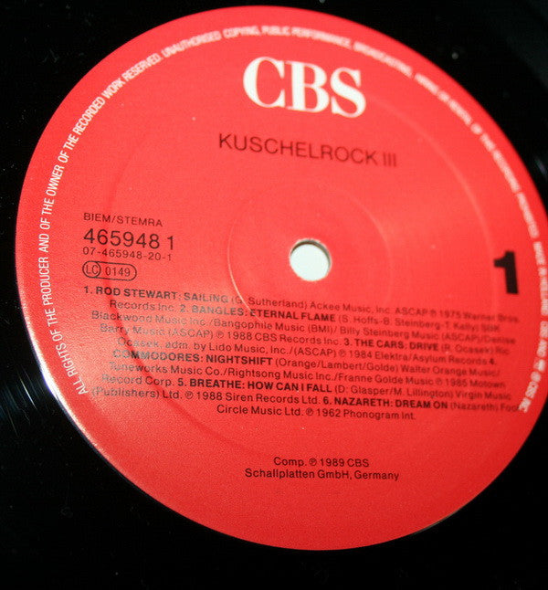 Various : Kuschelrock 3 (3xLP, Comp)