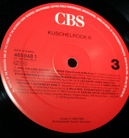 Various : Kuschelrock 3 (3xLP, Comp)