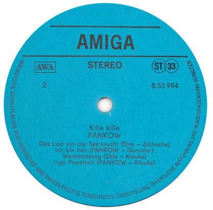 Pankow (2) : Kille Kille (LP, Album)