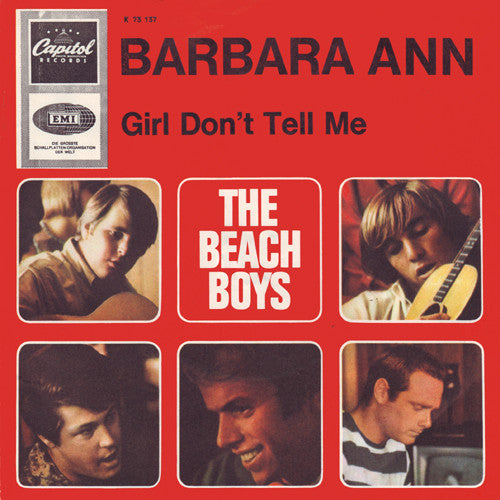 The Beach Boys : Barbara Ann (7", Single)