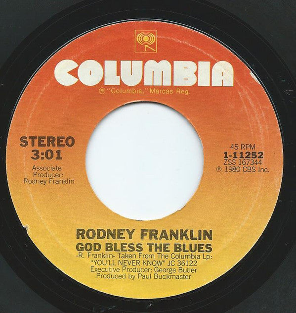 Rodney Franklin : The Groove (7", Single)