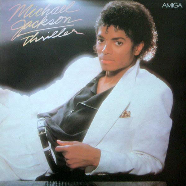 Michael Jackson : Thriller (LP, Album, RE)