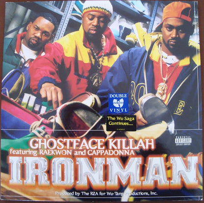 Ghostface Killah : Ironman (2xLP, Album, Gat)