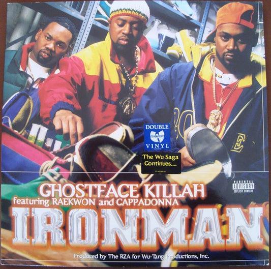 Ghostface Killah : Ironman (2xLP, Album, Gat)