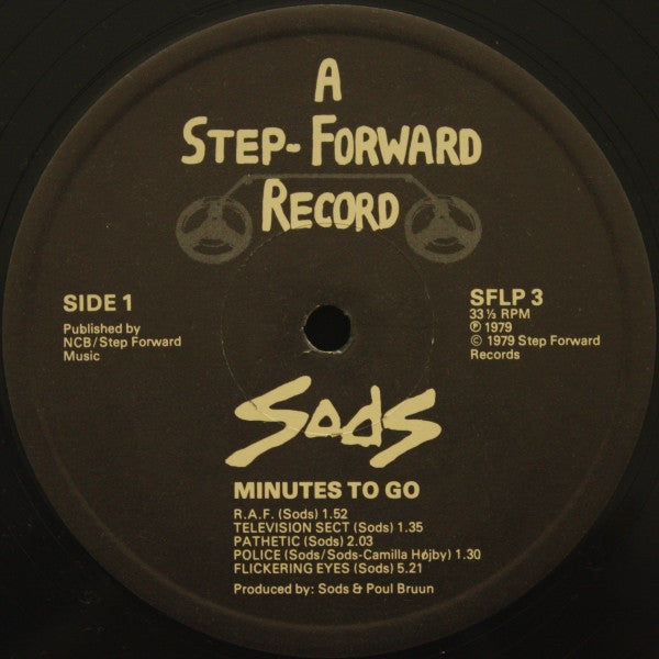 Sods : Minutes To Go (LP, Album)