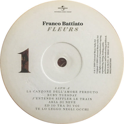 Franco Battiato : Fleurs 1,3,2 [La Trilogia Completa] (Box, Comp + LP, Album, RM, Ora + LP, Album, RM, Re)