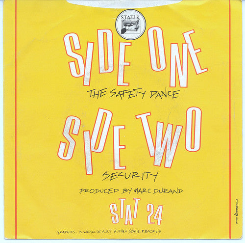 Men Without Hats : The Safety Dance (7")