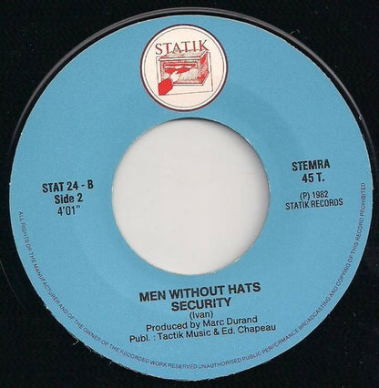 Men Without Hats : The Safety Dance (7")