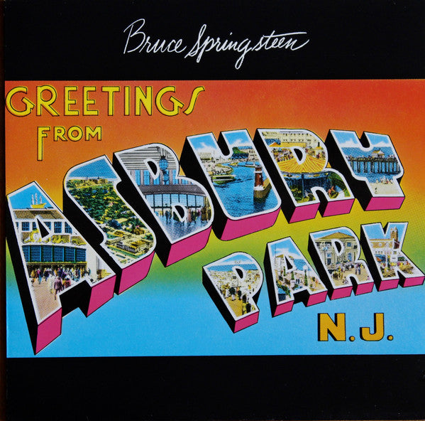 Bruce Springsteen : Greetings From Asbury Park N.J. (LP, Album, RE)