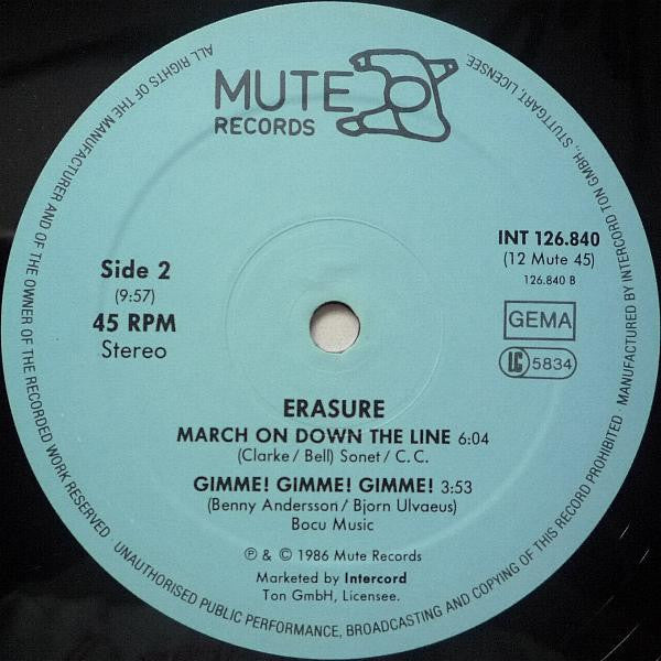 Erasure : Oh L'Amour (12", Maxi, RP)