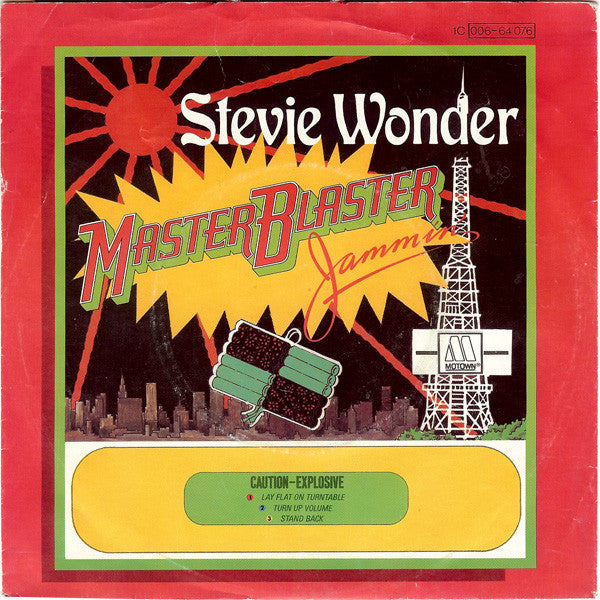 Stevie Wonder : Master Blaster (Jammin') (7", Single)