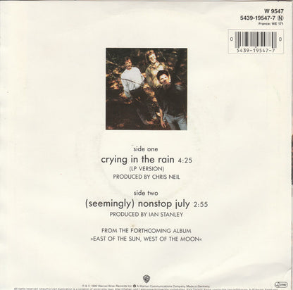 a-ha : Crying In The Rain (7", Single, Lar)