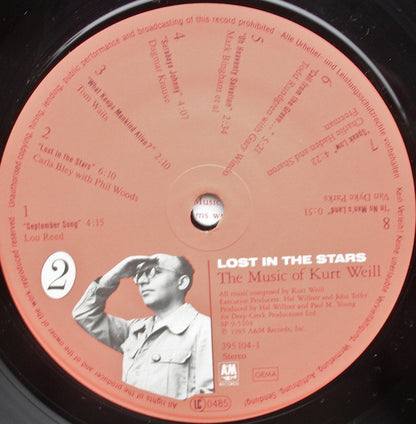 Various : Lost In The Stars (The Music Of Kurt Weill) (LP, Album)