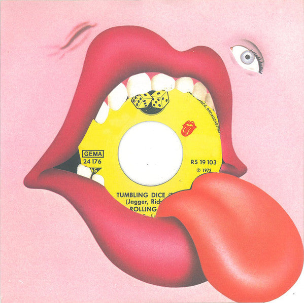 The Rolling Stones : Tumbling Dice / Sweet Black Angel (7", Single)