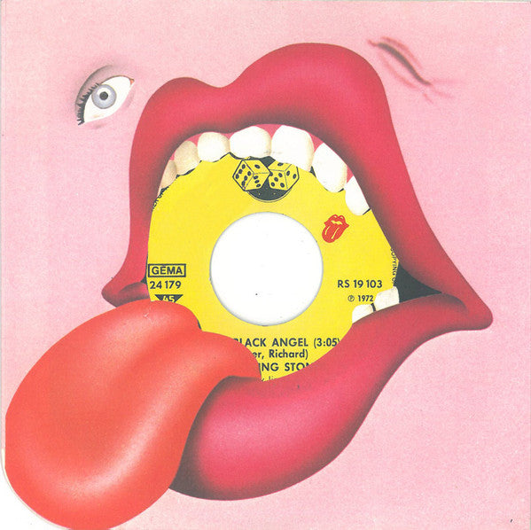 The Rolling Stones : Tumbling Dice / Sweet Black Angel (7", Single)