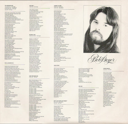 Bob Seger And The Silver Bullet Band : Against The Wind (LP, Album, RP)