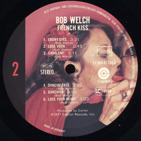 Bob Welch : French Kiss (LP, Album)