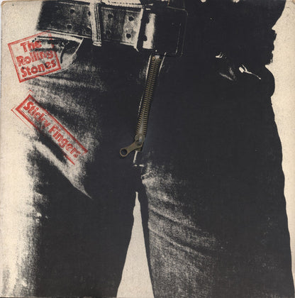 The Rolling Stones : Sticky Fingers (LP, Album, RE, Zip)