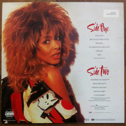 Tina Turner : Break Every Rule (LP, Album, Club)