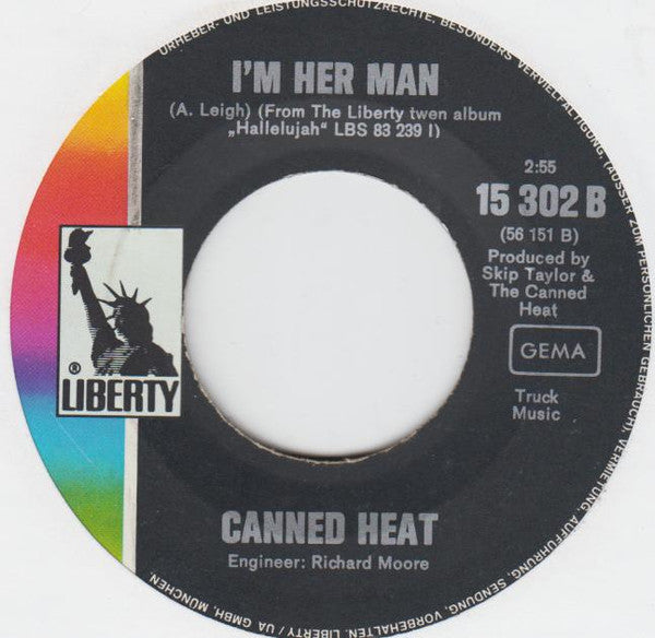 Canned Heat : Let's Work Together / I'm Her Man (7", Single)