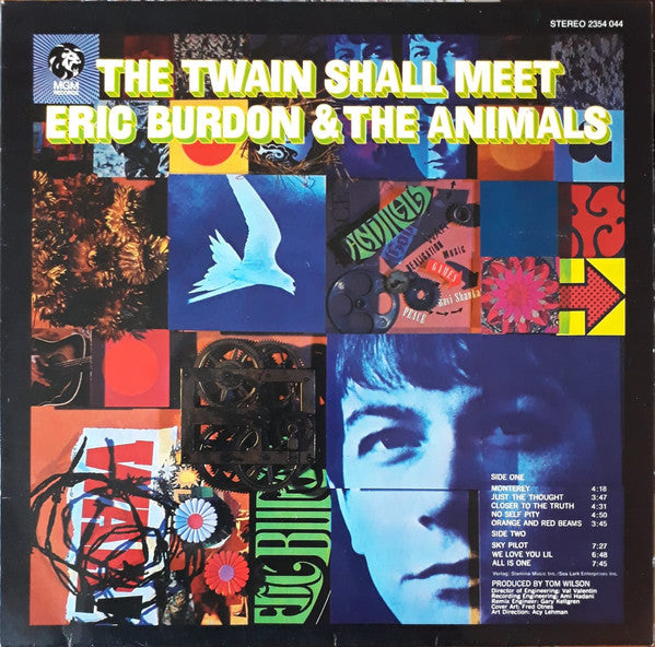 Eric Burdon & The Animals : The Twain Shall Meet (LP, Album, RE)