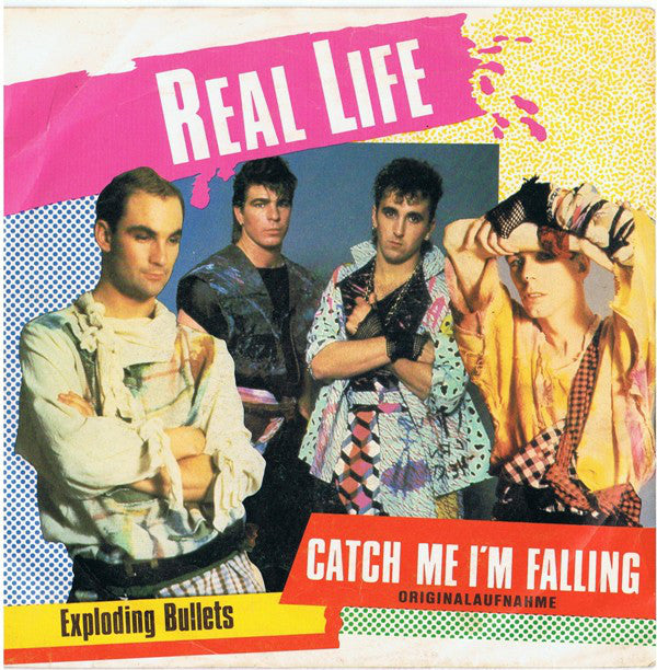 Real Life : Catch Me I'm Falling (7", Single)