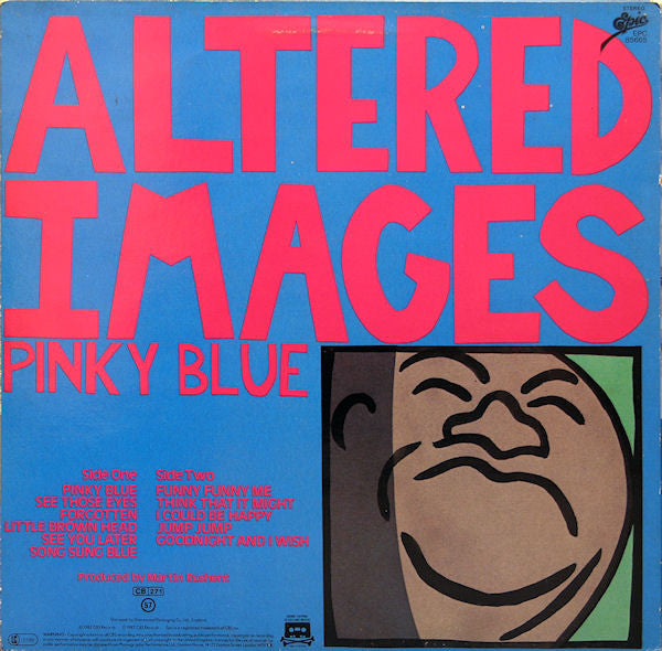 Altered Images : Pinky Blue (LP, Album)