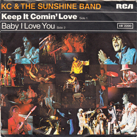 KC & The Sunshine Band : Keep It Comin' Love (7", Single)