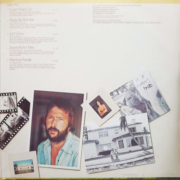 Eric Clapton : 461 Ocean Boulevard (LP, Album, Gat)