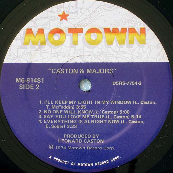 Caston & Majors : Caston & Majors (LP, Album)